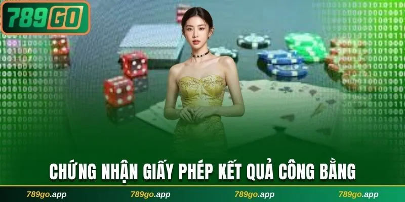 Chứng nhận trò chơi công bằng, kết quả ngẫu nhiên