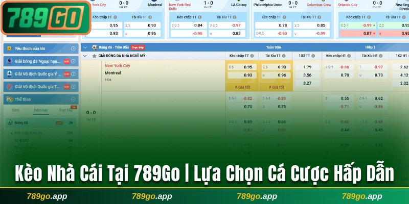 Kèo nhà cái tại 789Go
