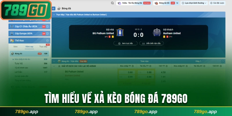 Tìm hiểu về Xả kèo bóng đá 789Go